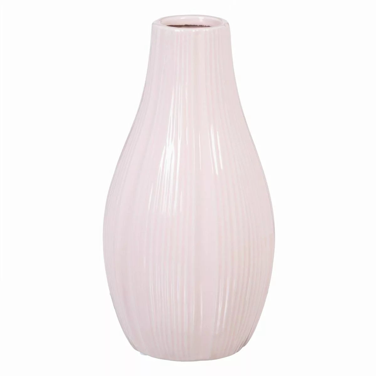 Vase 13 X 13 X 25,5 Cm Aus Keramik Rosa günstig online kaufen