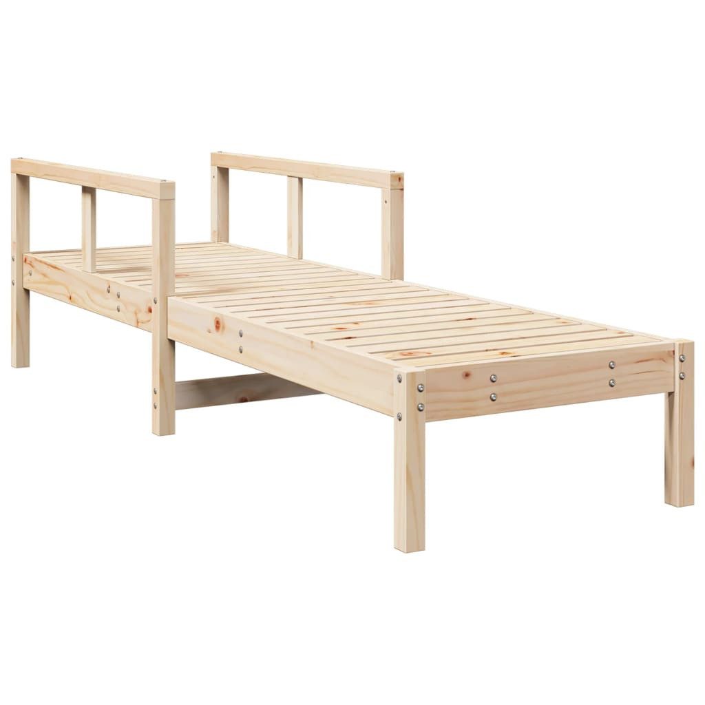 vidaXL Gartenliege Sonnenliege 199,5x62x55 cm Massivholz günstig online kaufen