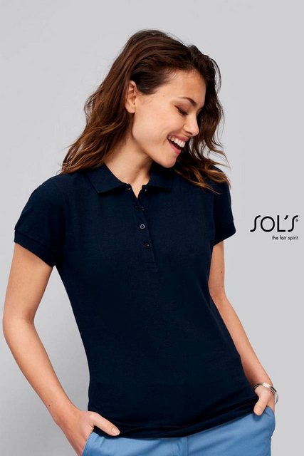 SOLS Poloshirt SOL'S Damen Polo Shirt Piqué T-Shirt Lady-Fit Poloshirt Polo günstig online kaufen