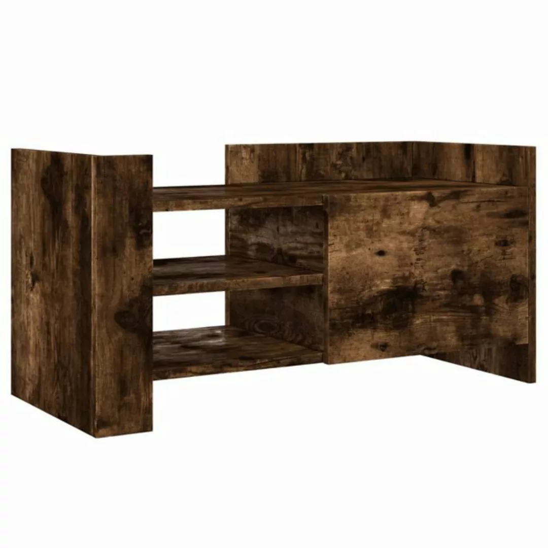 vidaXL TV-Schrank TV-Schrank Räuchereiche 80x35x40 cm Holzwerkstoff (1-St) günstig online kaufen