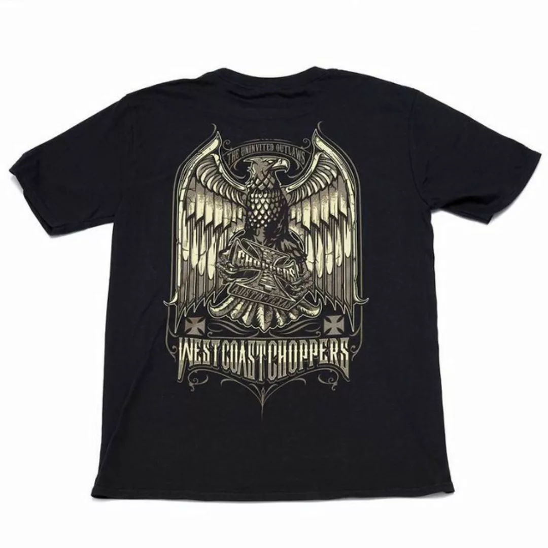 West Coast Choppers T-Shirt Uninvited Outlaws Tee Black günstig online kaufen