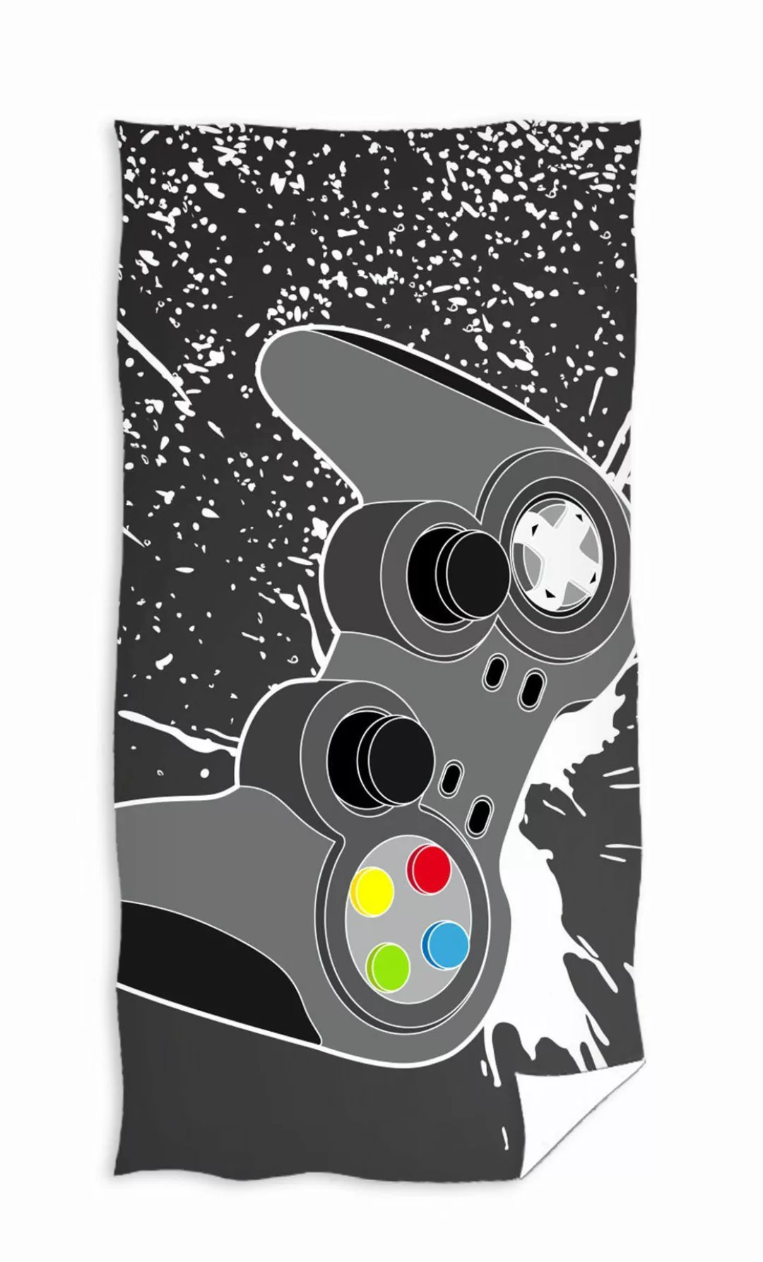 Carbotex Strandtuch Gamer Badetuch Handtuch Strandtuch günstig online kaufen