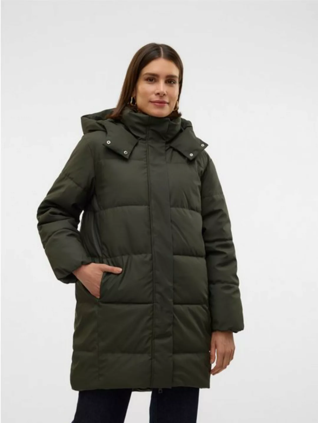 Vero Moda Steppmantel "VMGRETAKYLIE COATED COAT NOOS" günstig online kaufen