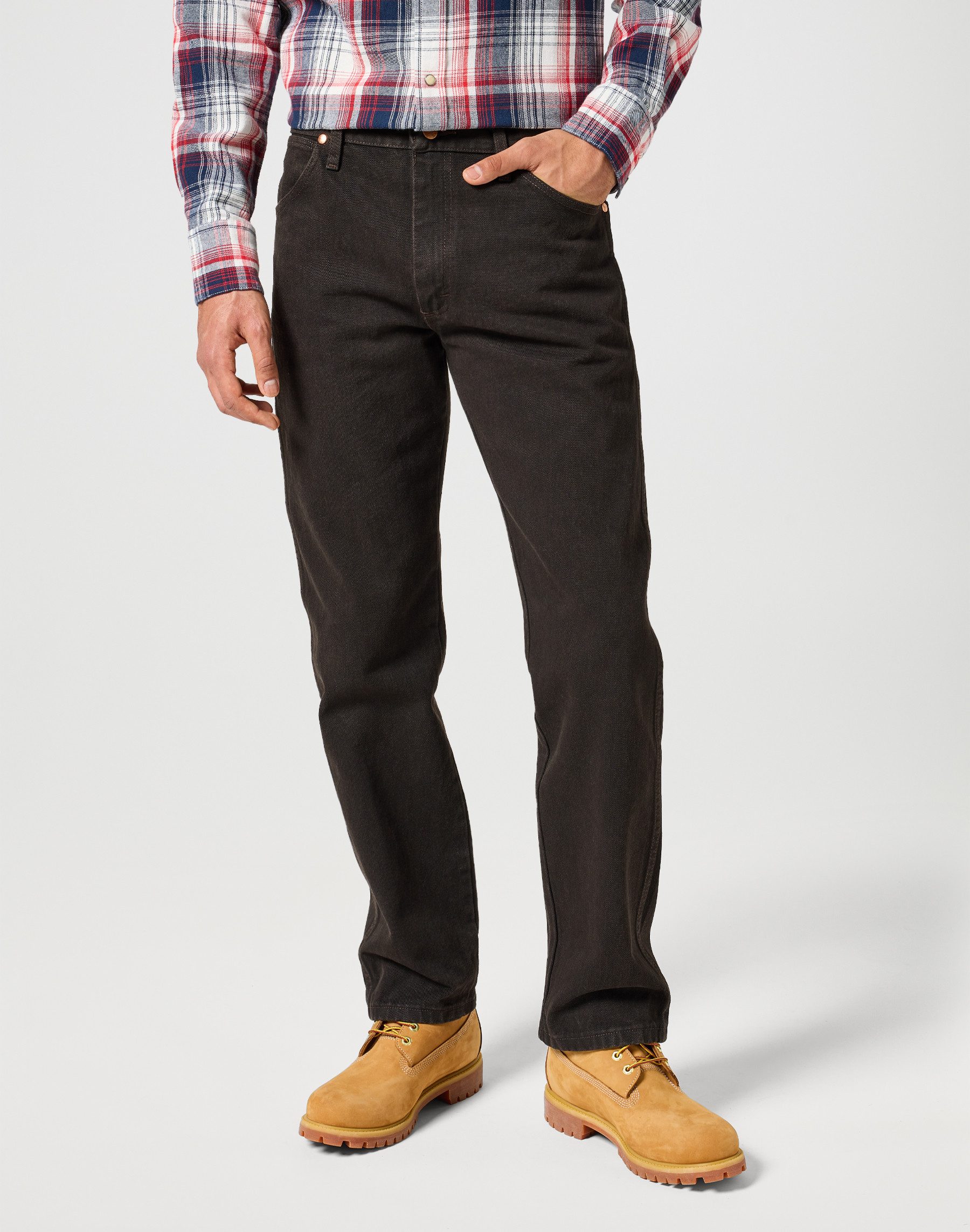 Wrangler Jeans 13MWZ Cowboy Cut ohne Stretch dark stone günstig online kaufen