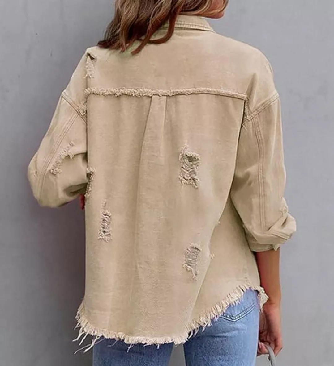 AFAZ New Trading UG Sommerjacke Jeansjacke übergangsjacke Vintage Jean Mant günstig online kaufen