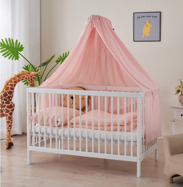 Alavya Home® Komplettbett TOBI 5-tlg.SET für Kleine Babys I 9-fach höhenver günstig online kaufen