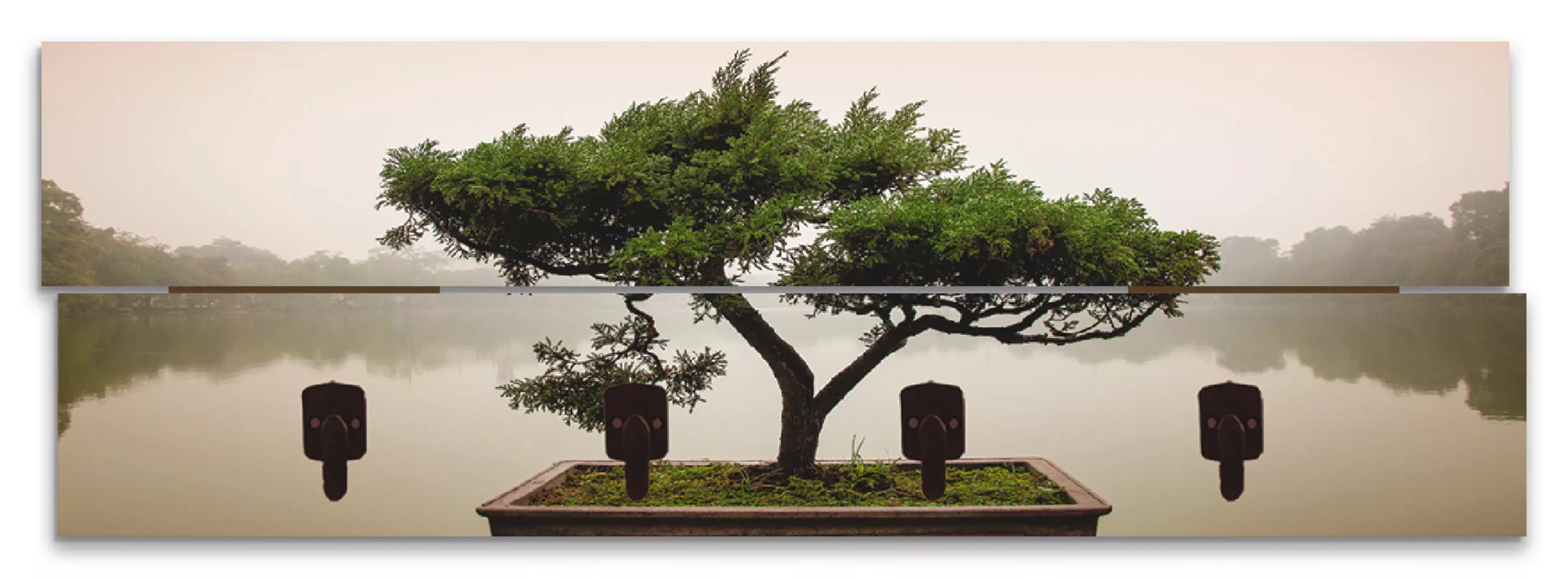 Artland Garderobenleiste »Chinesischer Bonsaibaum«, teilmontiert günstig online kaufen