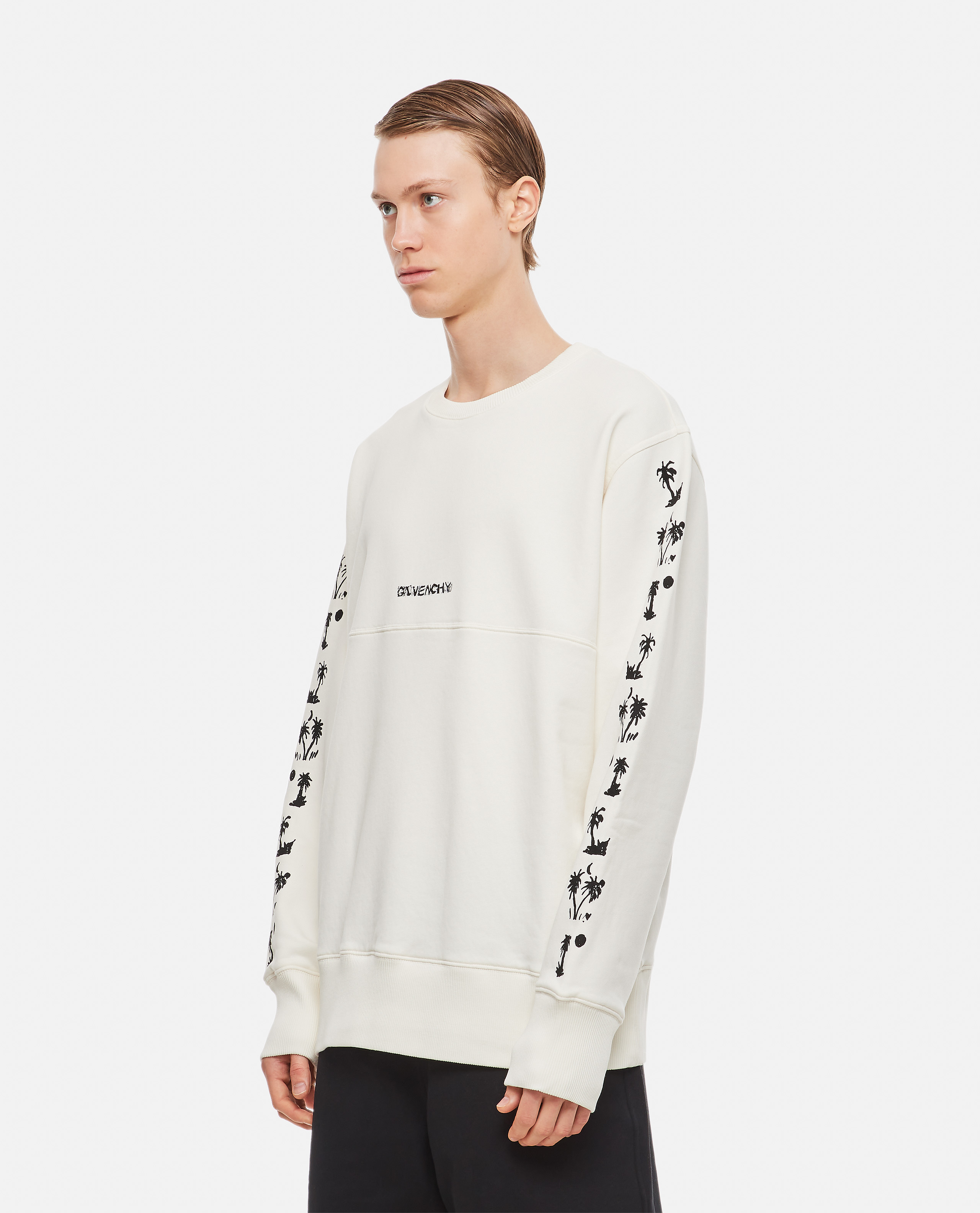 COTTON PRINTED SWEATSHIRT günstig online kaufen