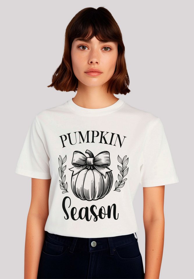 F4NT4STIC T-Shirt Pumpkin Kürbis season Premium Qualität, Halloween, Herbst günstig online kaufen