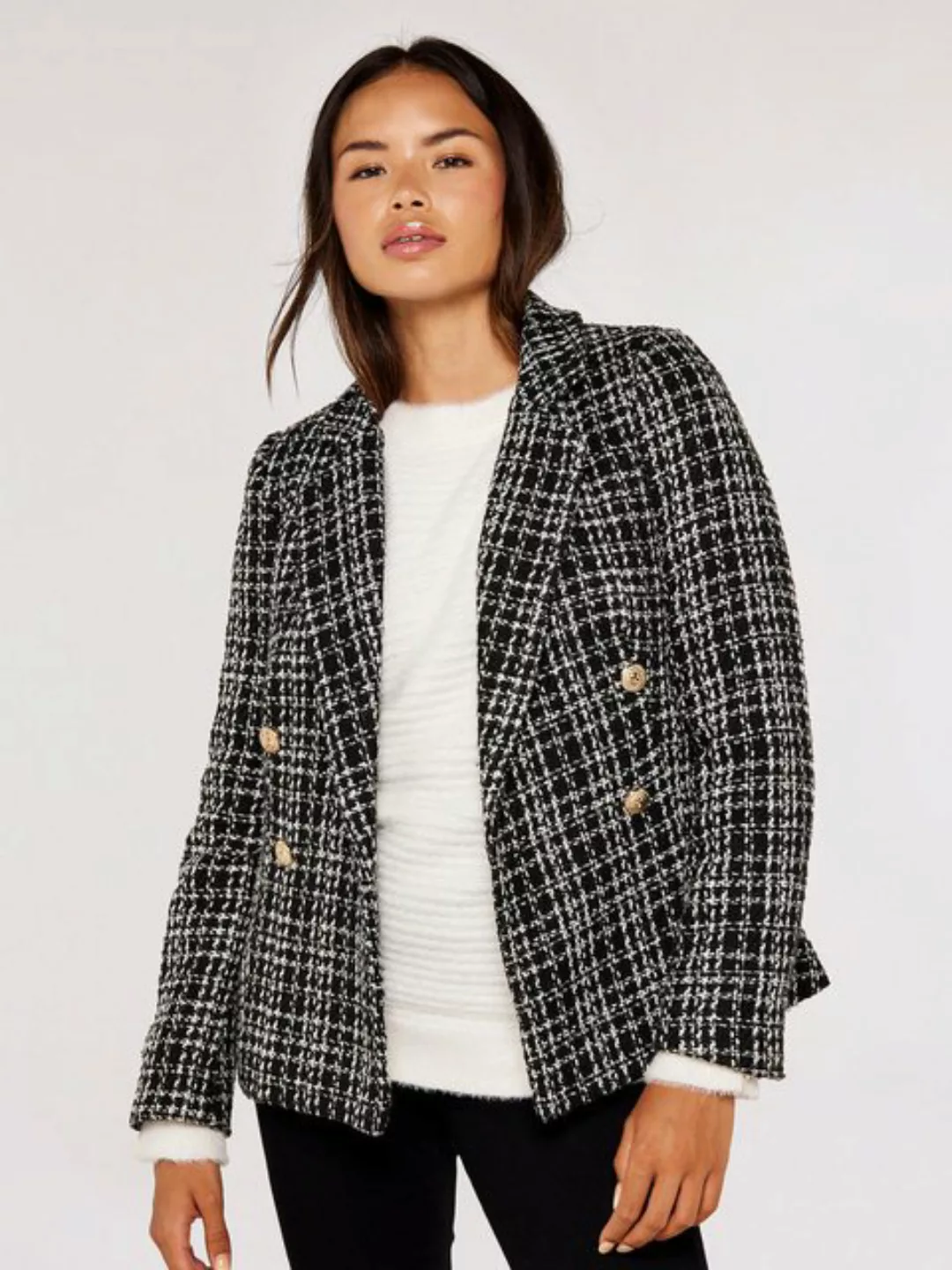 Apricot Jackenblazer Tweed Blazer günstig online kaufen