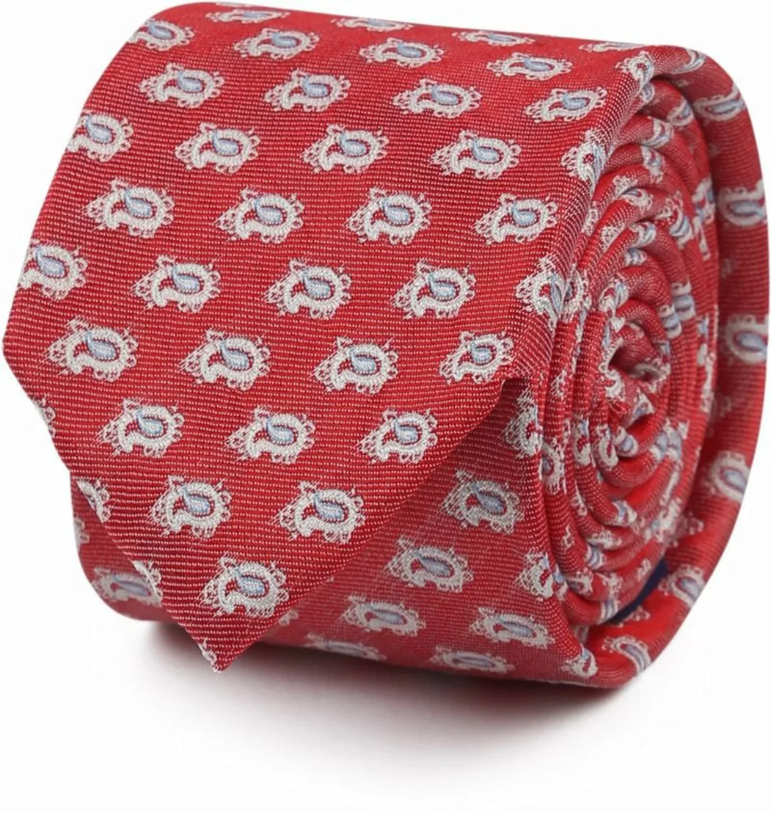 Suitable Krawatte Seide Paisley Rot - günstig online kaufen
