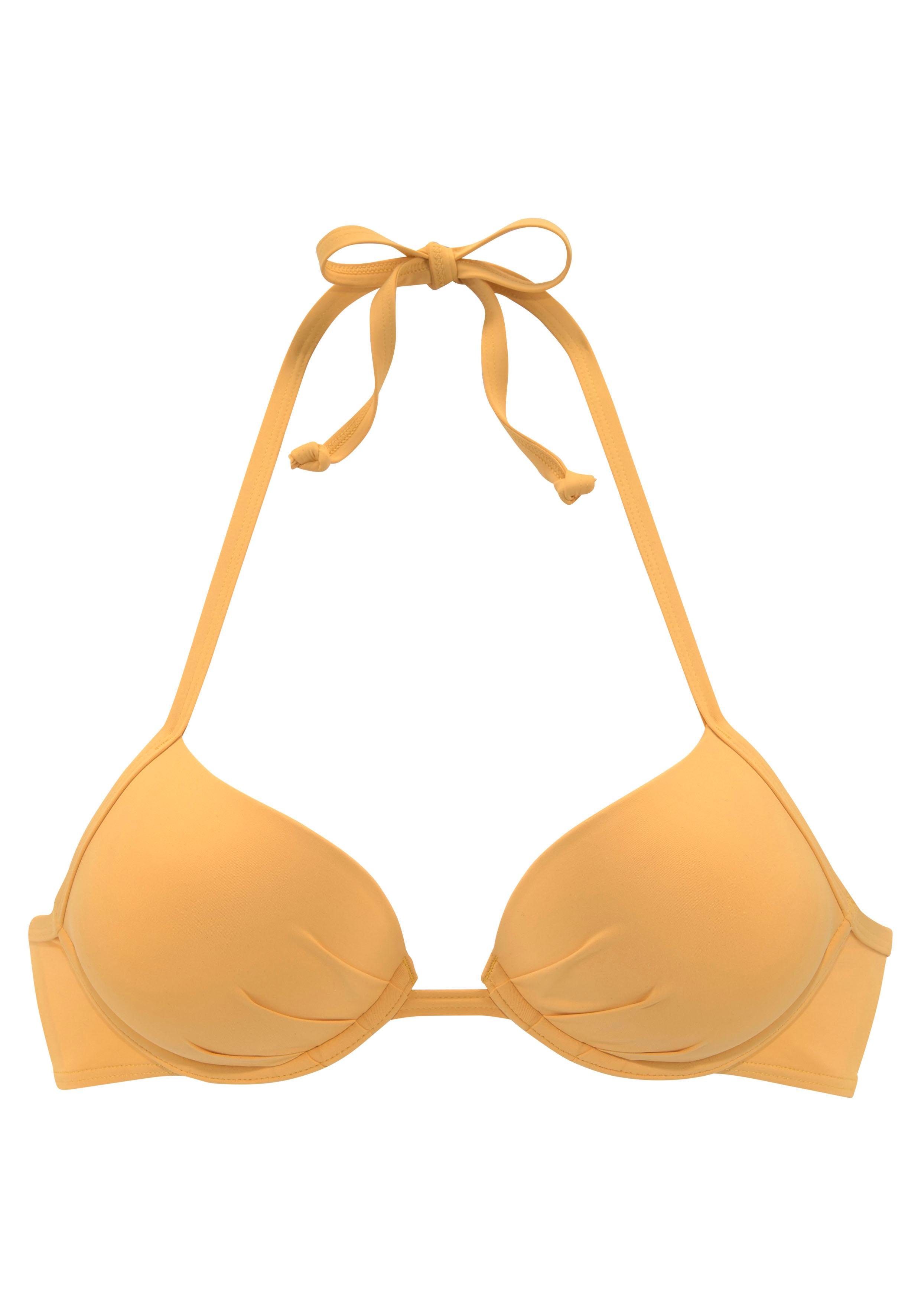 s.Oliver Push-Up-Bikini-Top "Rome", in verschiedenen Unifarben günstig online kaufen
