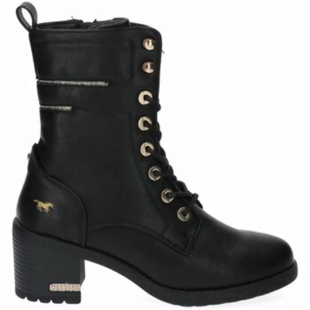 Mustang Shoes Schnürstiefelette "Mustang Shoes Stiefelette Lederimitat" günstig online kaufen