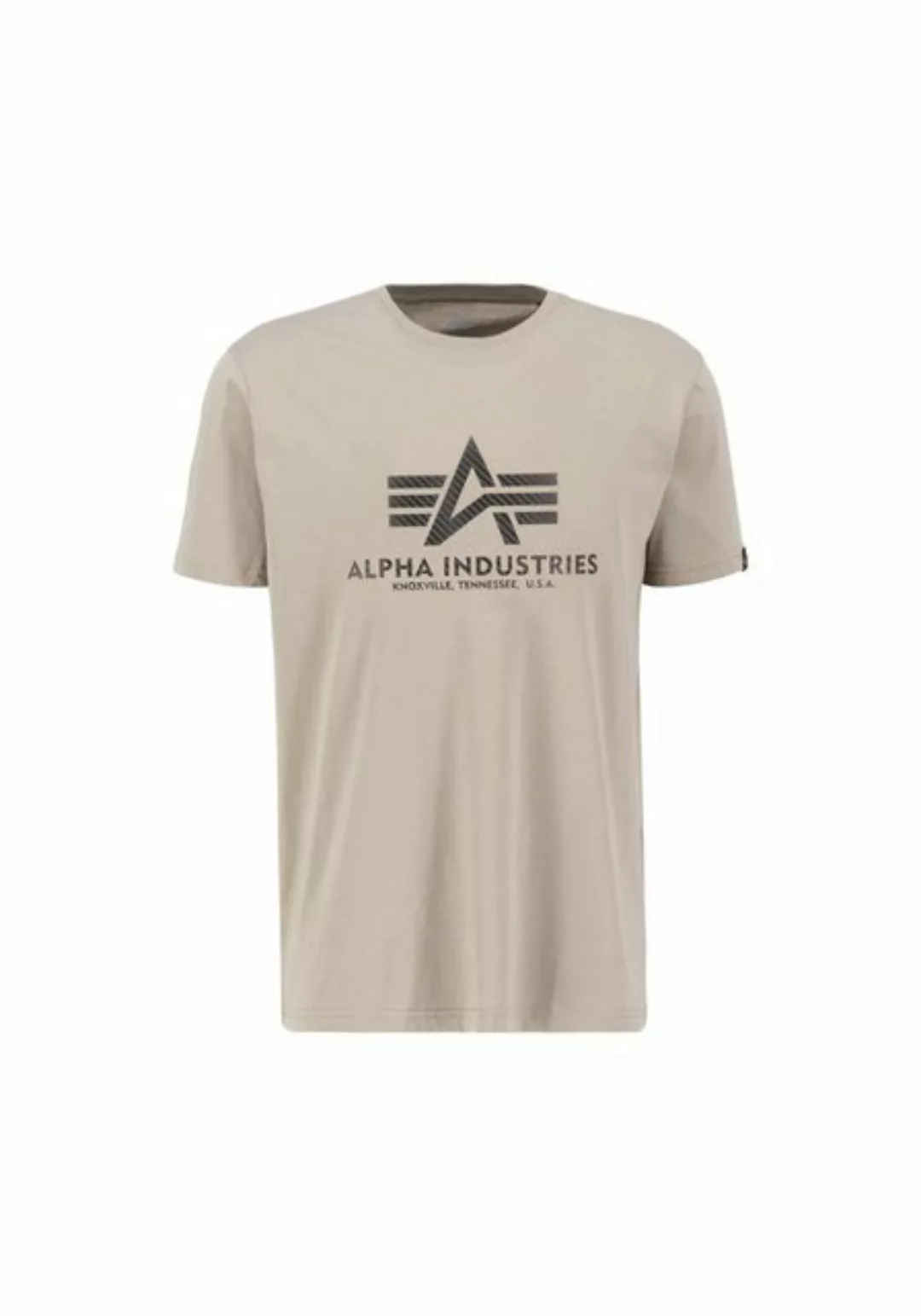 Alpha Industries T-Shirt Alpha Industries Men - T-Shirts Basic T Carbon günstig online kaufen