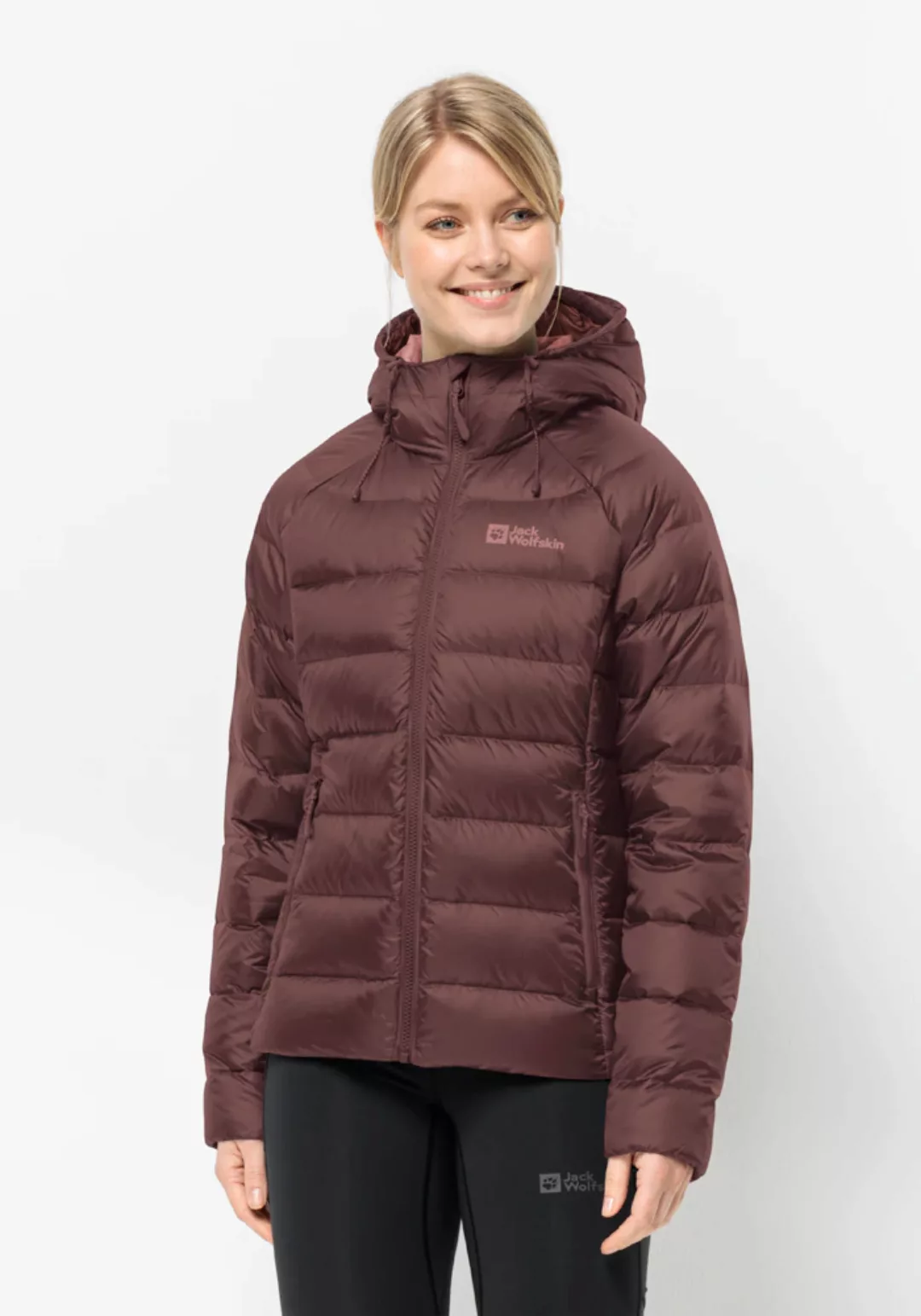 Jack Wolfskin Daunenjacke "NEBELHORN DOWN HOODY W", mit Kapuze günstig online kaufen