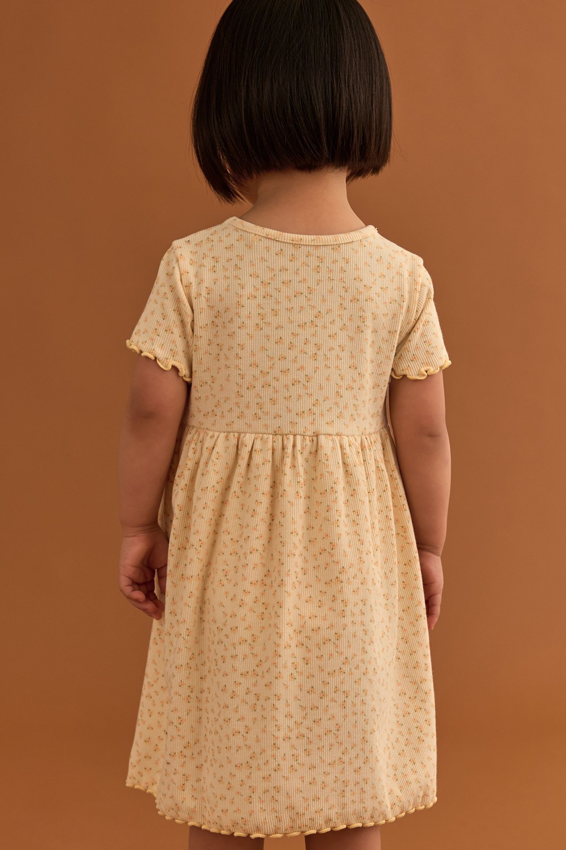 Next Jerseykleid Kurzärmeliges Jersey-Sommerkleid (1-tlg) günstig online kaufen