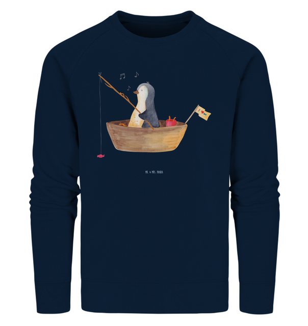 Mr. & Mrs. Panda Longpullover Größe S Pinguin Angelboot - French Navy - Ges günstig online kaufen