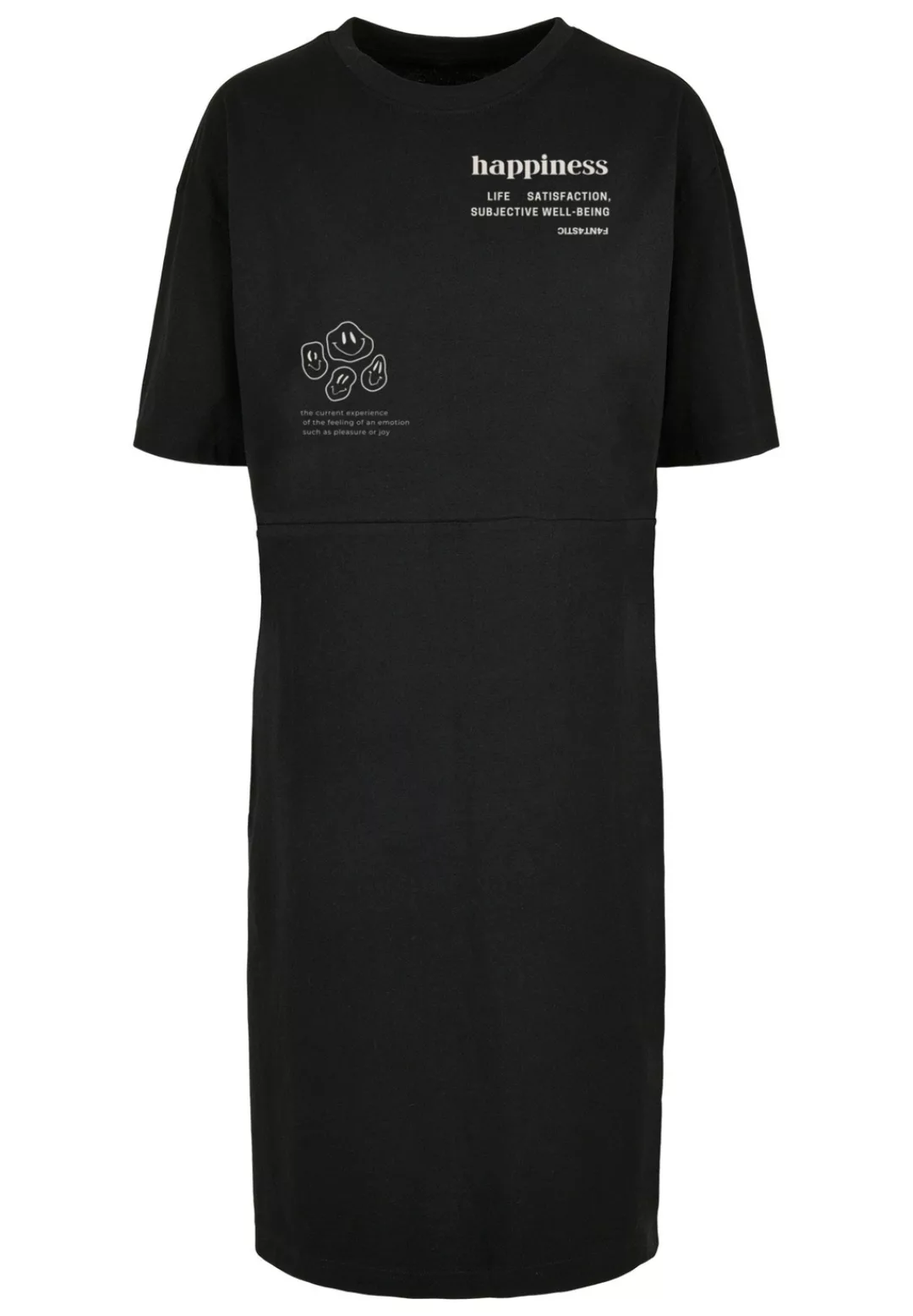 F4NT4STIC Shirtkleid "happiness", Print günstig online kaufen