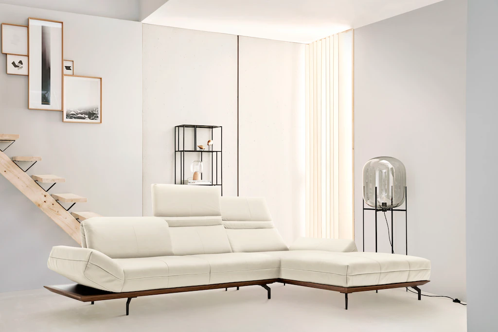 Creation BY ROLF BENZ Ecksofa "CR.420, Designecksofa, L-Form", in 2 Qualitä günstig online kaufen