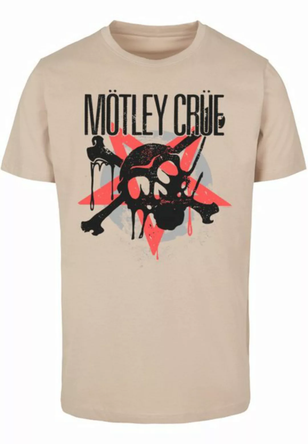 Merchcode T-Shirt Merchcode Herren Motley Crue - Montage Skull T-Shirt (1-t günstig online kaufen