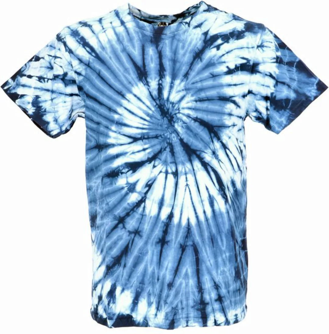 Guru-Shop T-Shirt Batik T Shirt, Herren Kurzarm Tie Dye Shirt -.. Handarbei günstig online kaufen