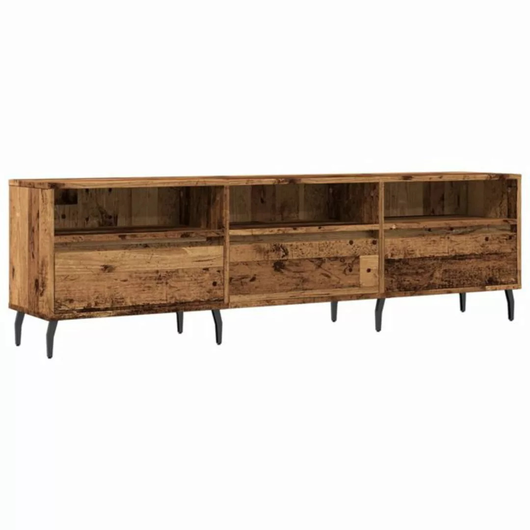 vidaXL TV-Schrank TV-Schrank Altholz-Optik 150x30x44,5 cm Holzwerkstoff (1- günstig online kaufen