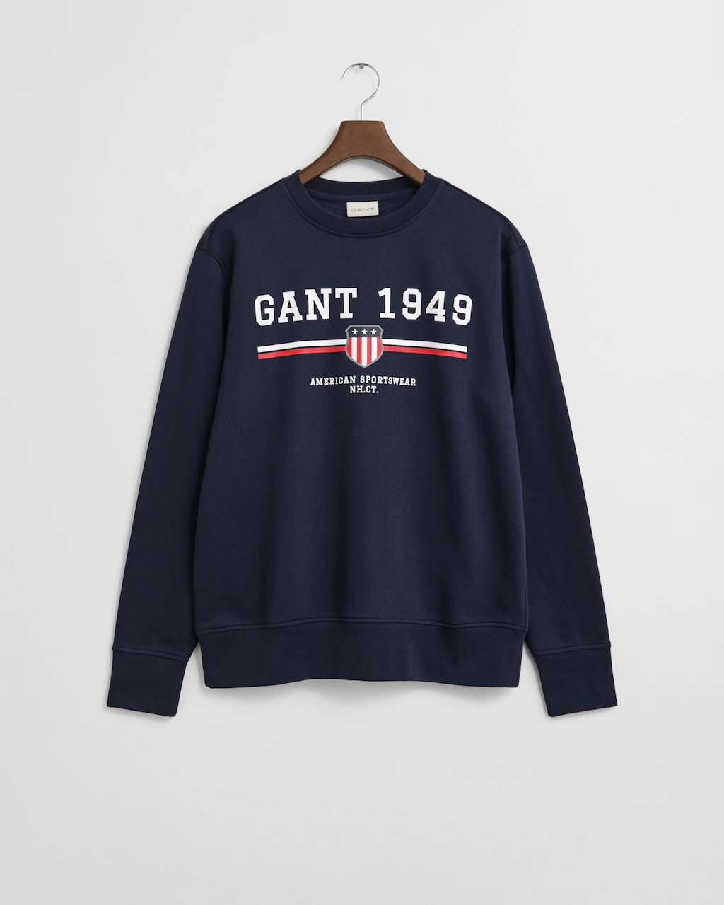 Gant Sweatshirt "GRAPHIC C-NECK SWEAT", Mit Rundhalsausschnitt günstig online kaufen