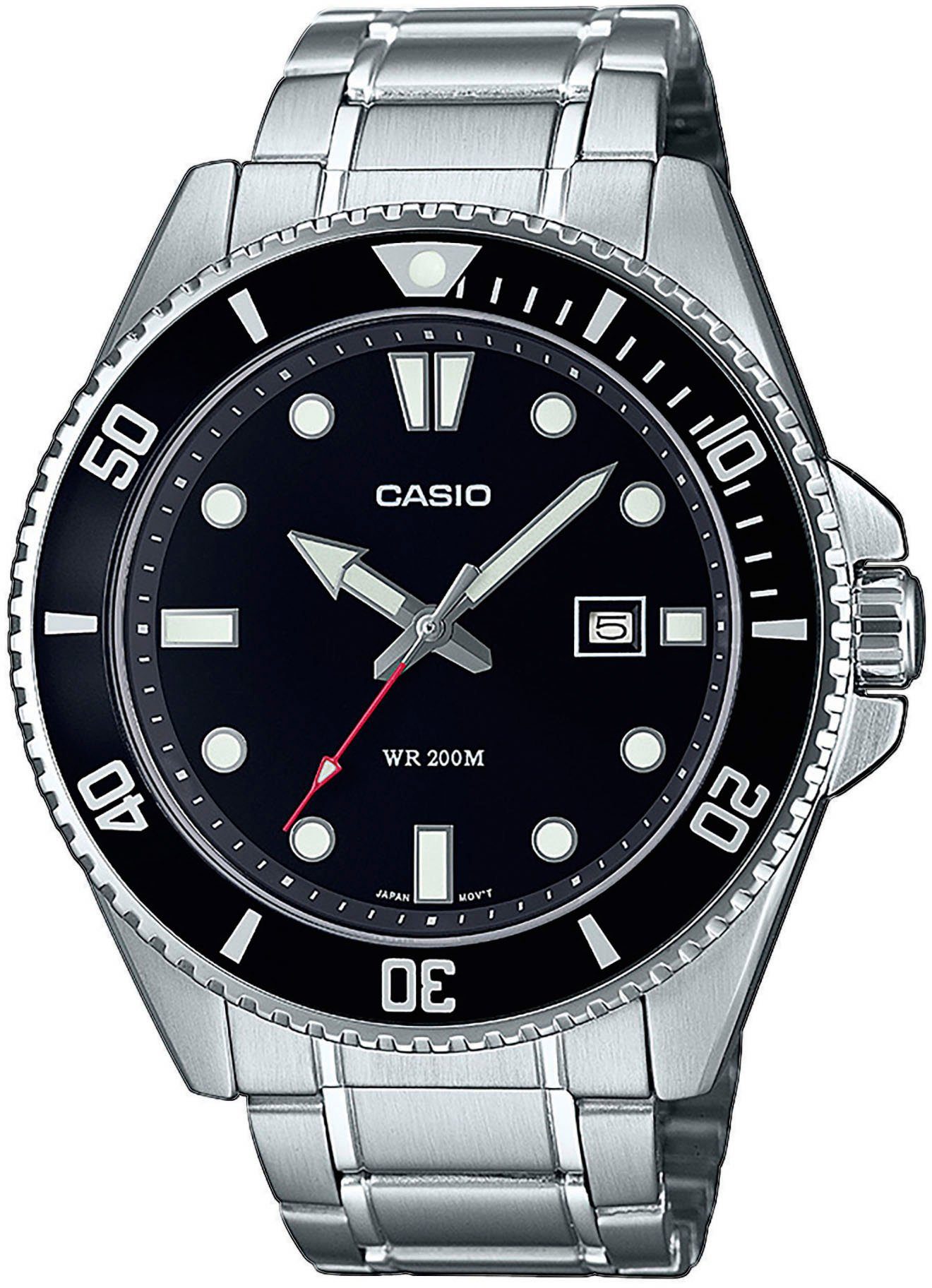 CASIO Quarzuhr Casio MDV-107D-1A1VEF MDV-107D-1A1VEF, Casio günstig online kaufen