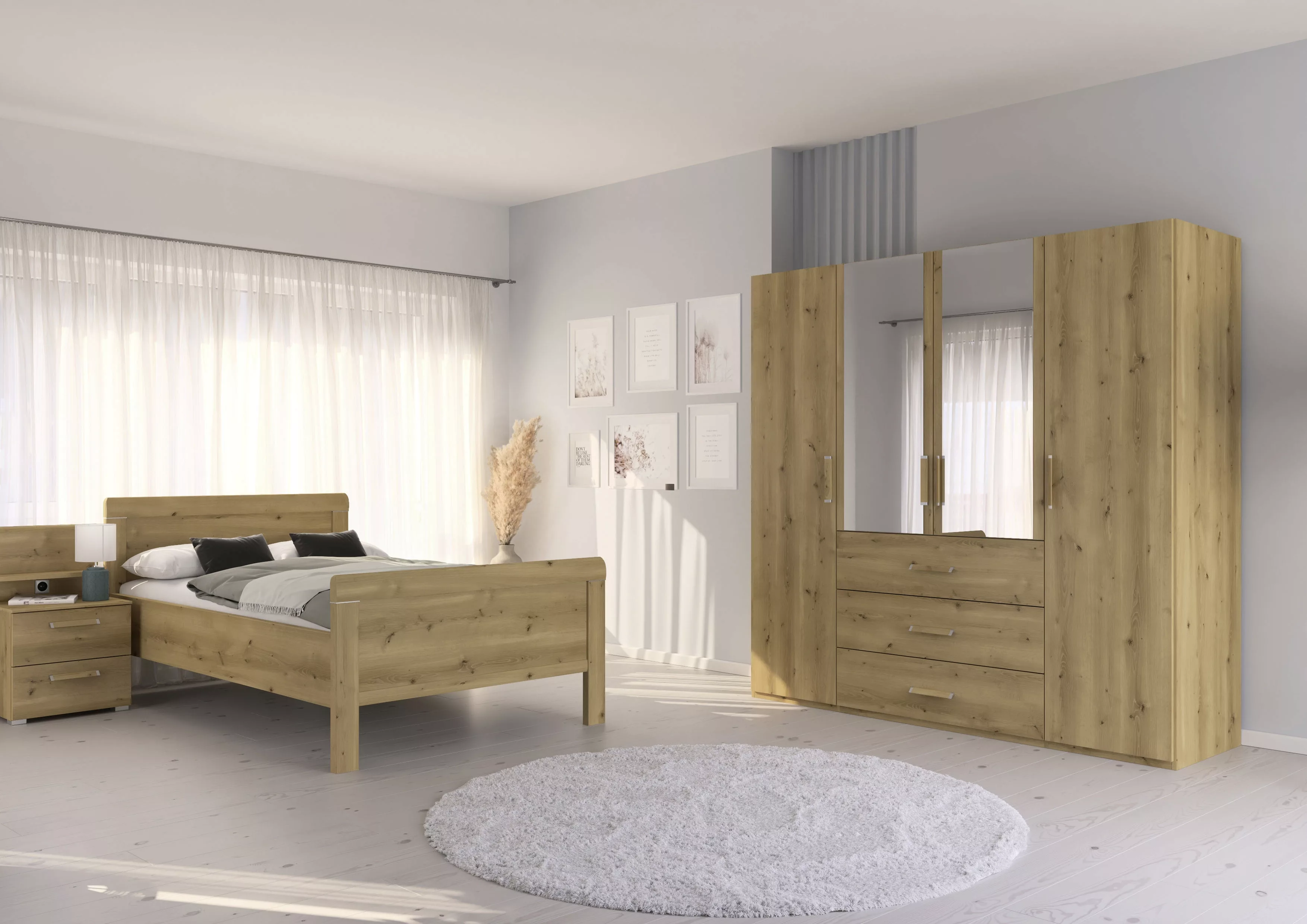 rauch Schlafzimmer-Set "Komplettschlafzimmer Schlafzimmer EVELYN", (Set, 3 günstig online kaufen