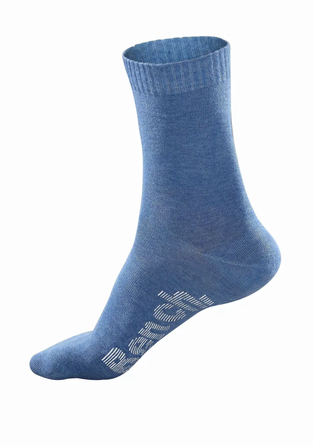Bench. Socken, (Box, 6 Paar), mit verschiedenfarbigen Logos günstig online kaufen