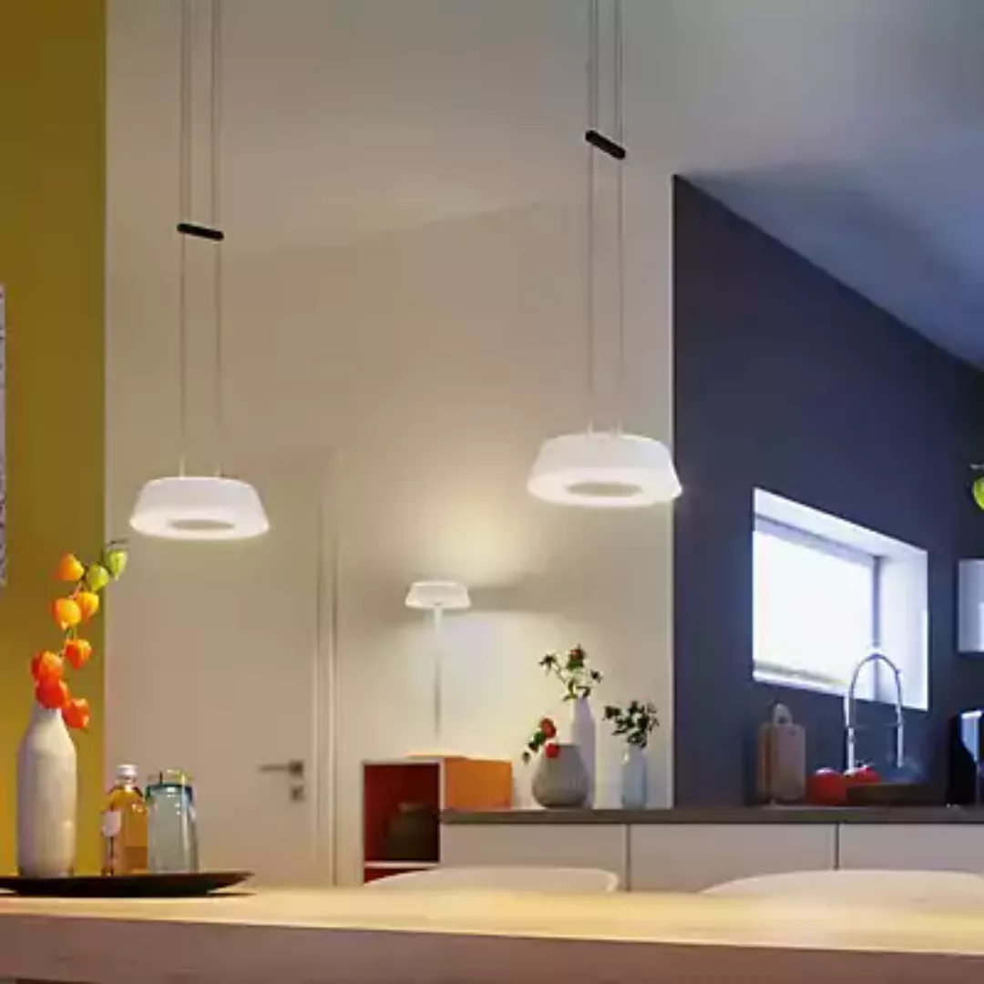 OLIGO Glance LED-Pendellampe dreiflammig schwarz günstig online kaufen