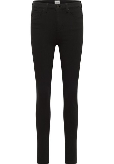 Mustang Damen Jeans GEORGIA Super Skinny Fit - Schwarz - Black Denim günstig online kaufen