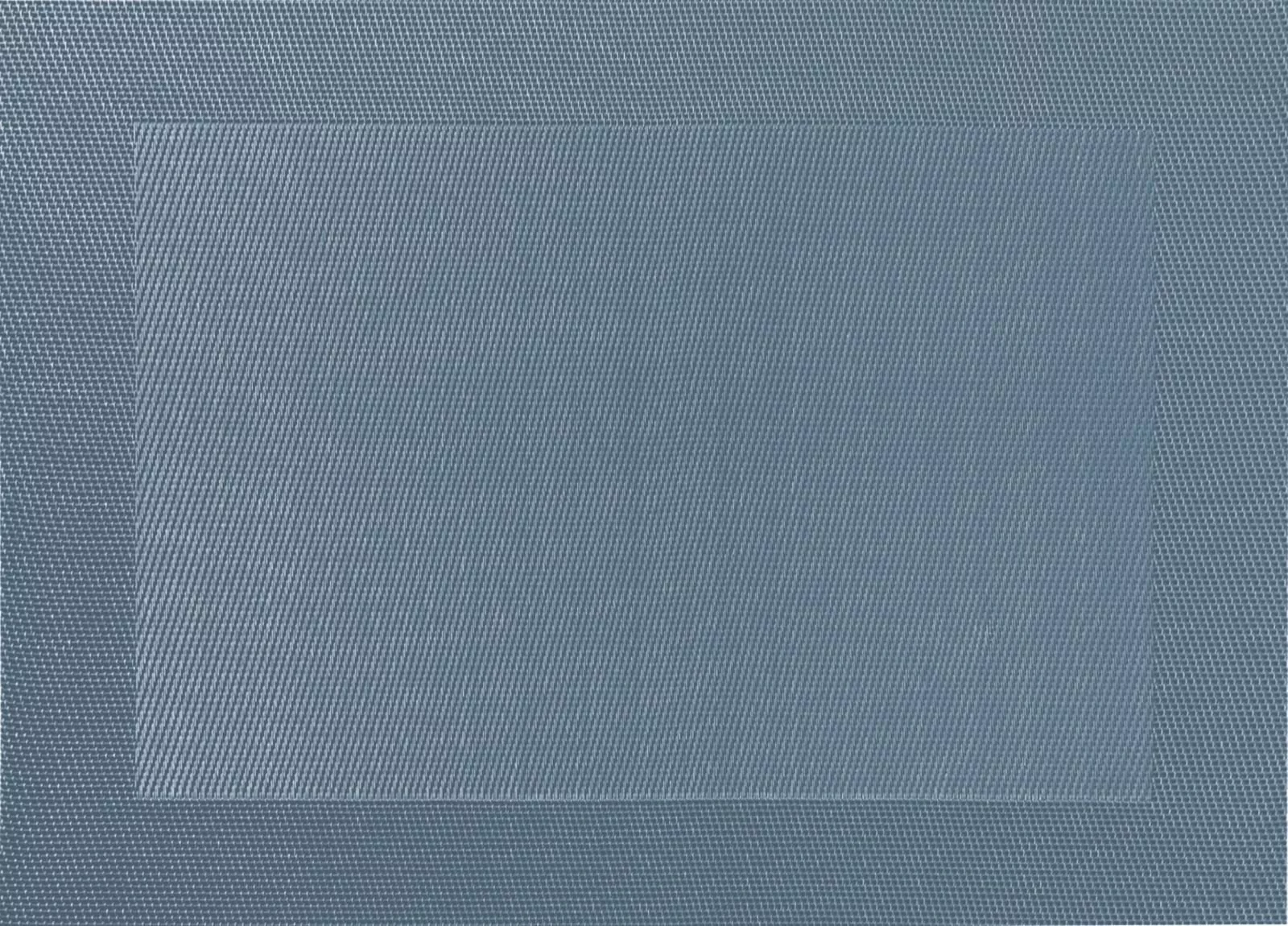 ASA Tischsets Tischset gewebter Rand bluestone 46 x 33 cm (blau) günstig online kaufen