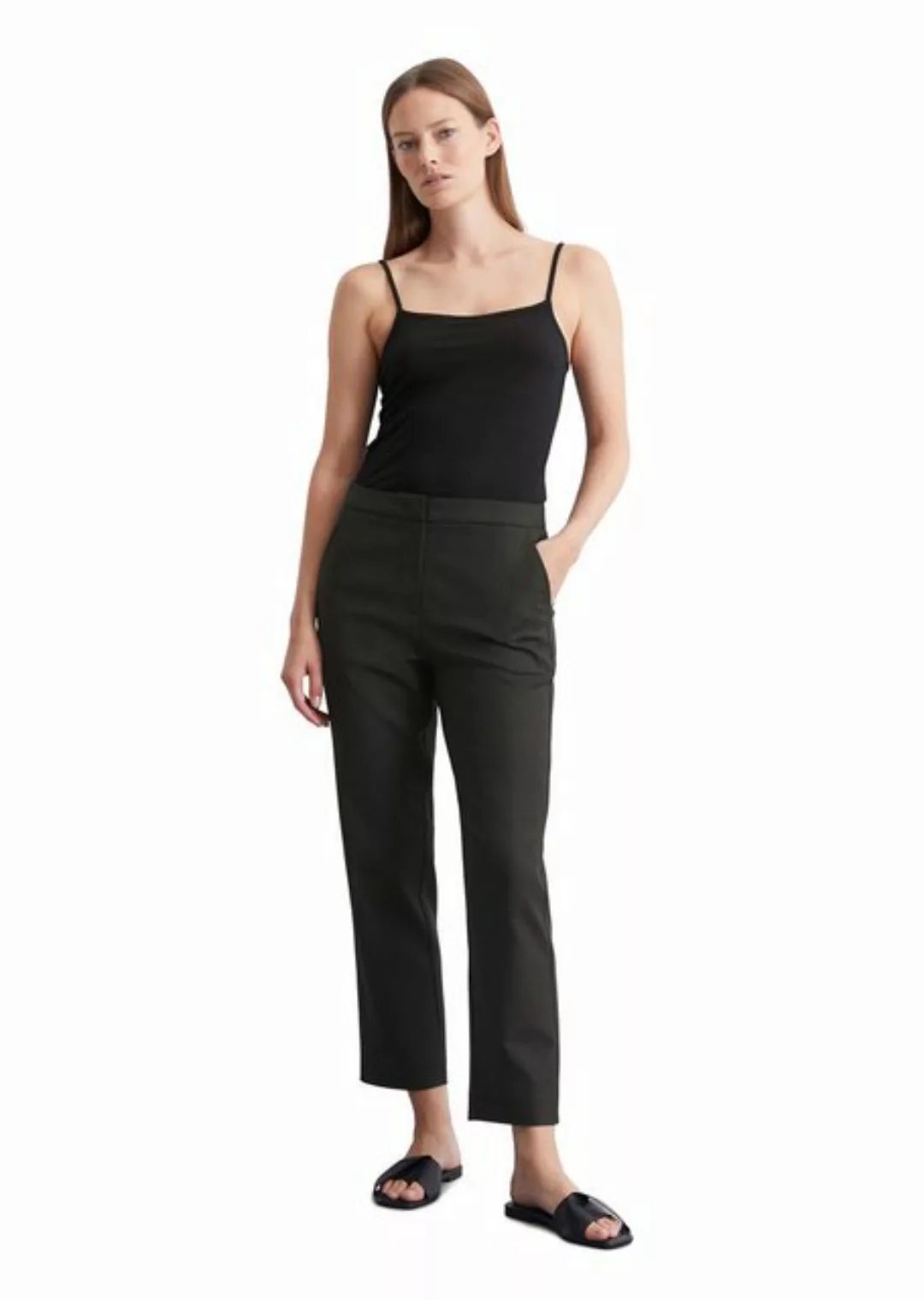 Marc OPolo Chinohose "aus Organic-Cotton-Stretch-Viskose-Mix" günstig online kaufen