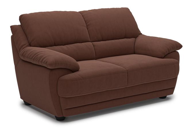 2-Sitzer Sofa NEBOLO von Cotta Braun günstig online kaufen