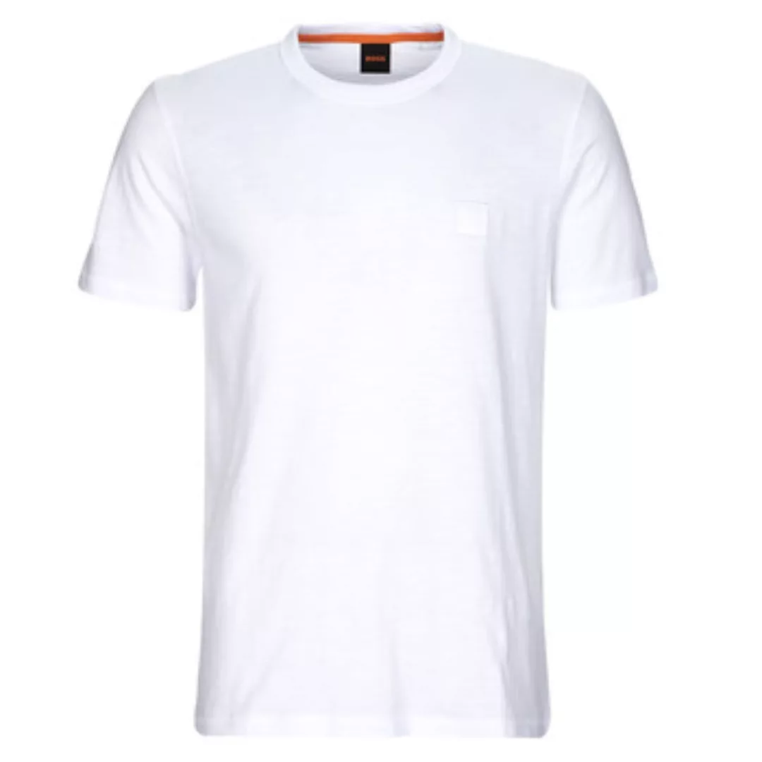 BOSS ORANGE Rundhalsshirt Tegood mit kleinen BOSS Logo auf der Brust günstig online kaufen