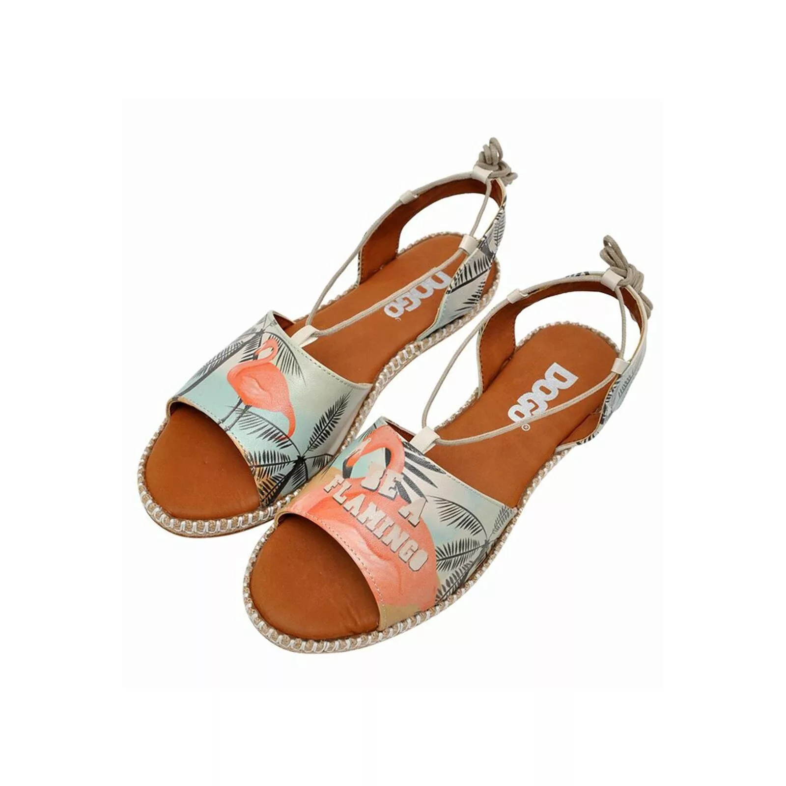 DOGO Sandale "Damen Hazel Be a Flamingo Vegan Damen Sandalen/ Sandaletten / günstig online kaufen