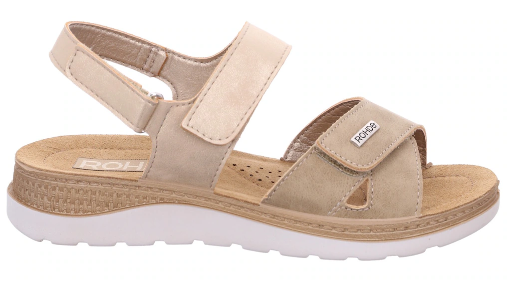 Rohde Riemchensandale "BAVIERA", Sommerschuh, Klettschuh, Keilabsatz, Sanda günstig online kaufen