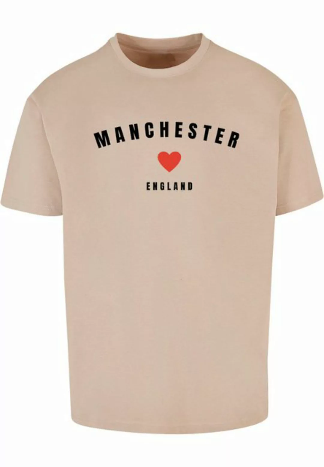 Merchcode T-Shirt Merchcode Herren Manchester Heavy Oversize Tee-BY102 (1-t günstig online kaufen