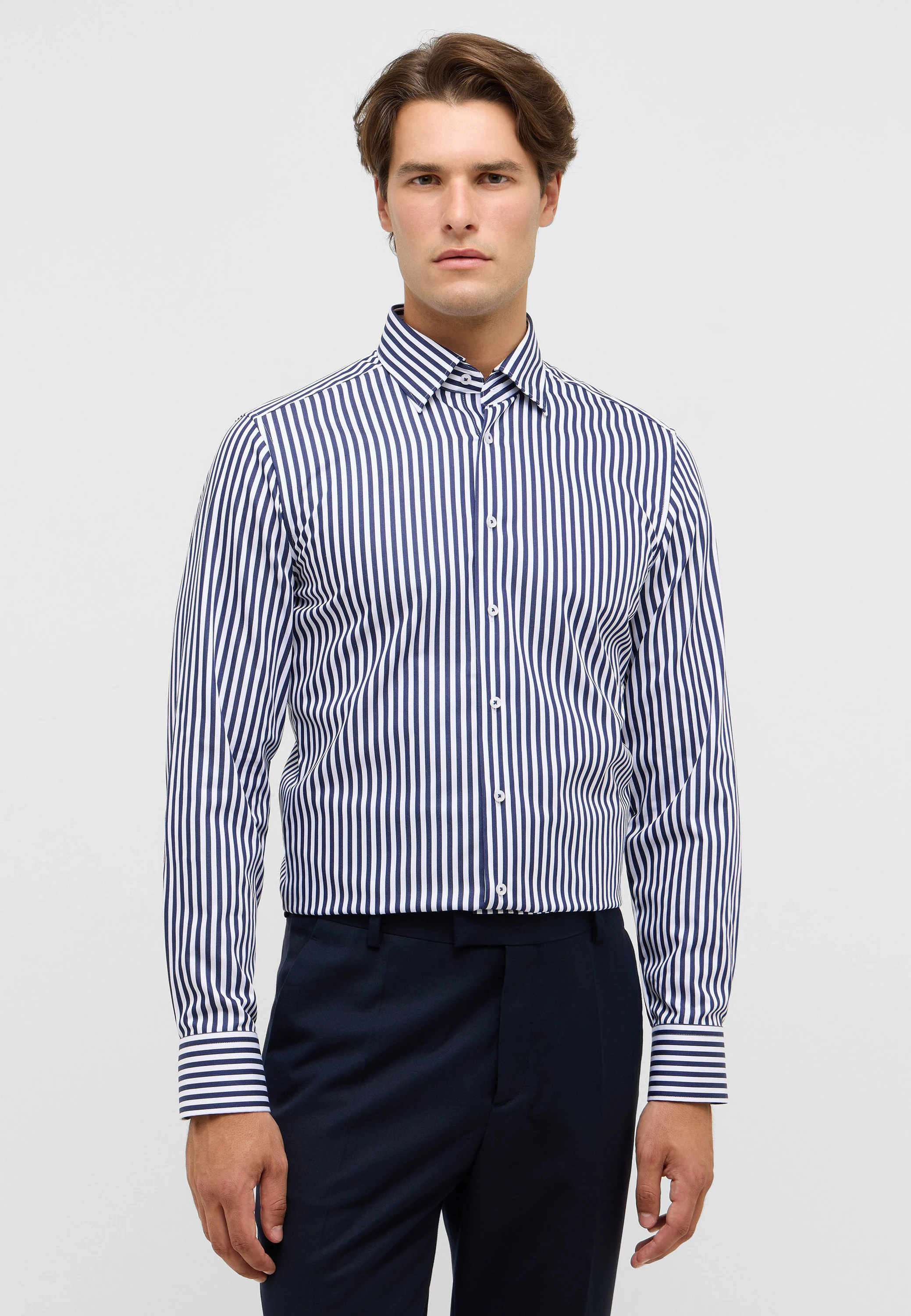 Eterna Langarmhemd "SLIM FIT", NON IRON (bügelfrei) günstig online kaufen