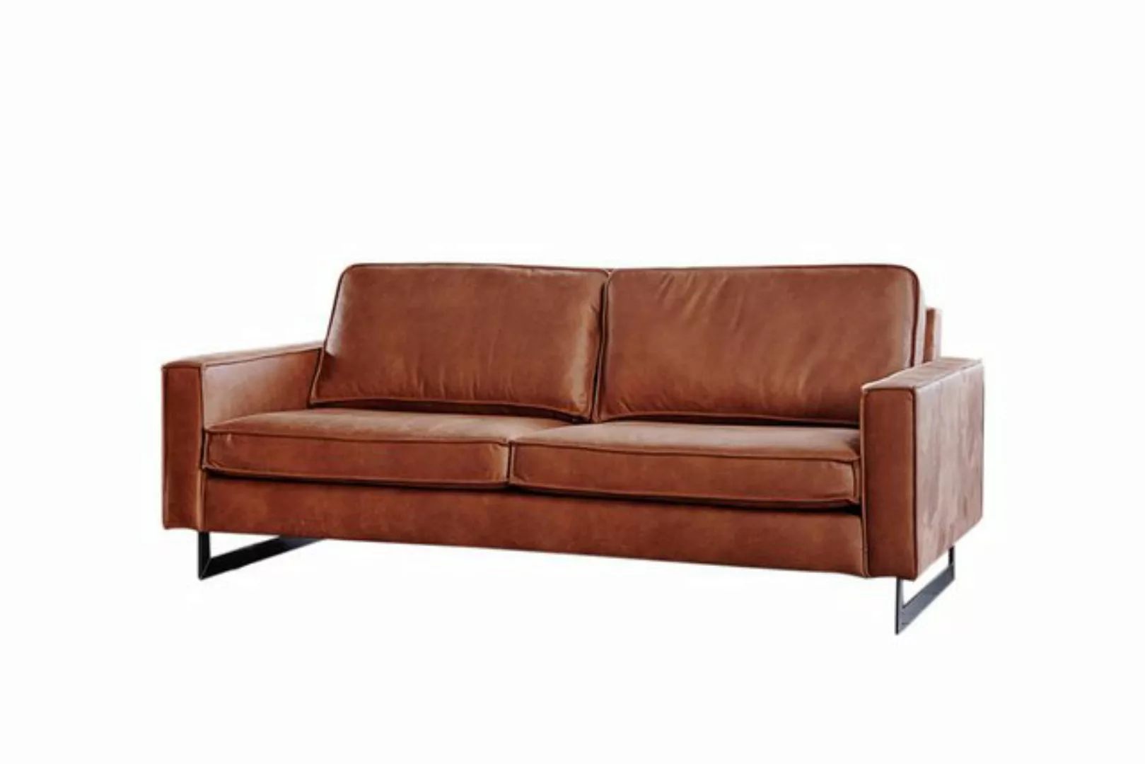 KAWOLA Sofa VILNIUS, Kunstleder mit Lederanteil, 2-Sitzer o. 3-Sitzer, vers günstig online kaufen