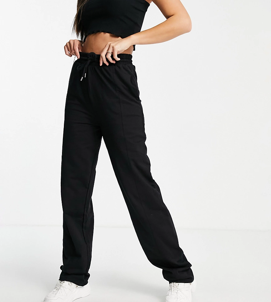 ASOS DESIGN Tall – Schmal geschnittene Jogginghose aus Bio-Baumwolle mit br günstig online kaufen