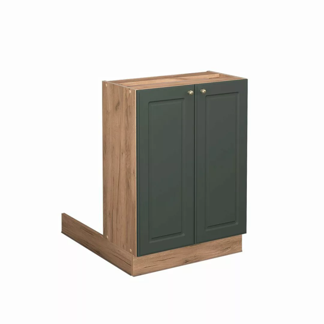 Vicco Unterschrank Fame-Line, Grün-Gold Landhaus/Eiche, 60 günstig online kaufen