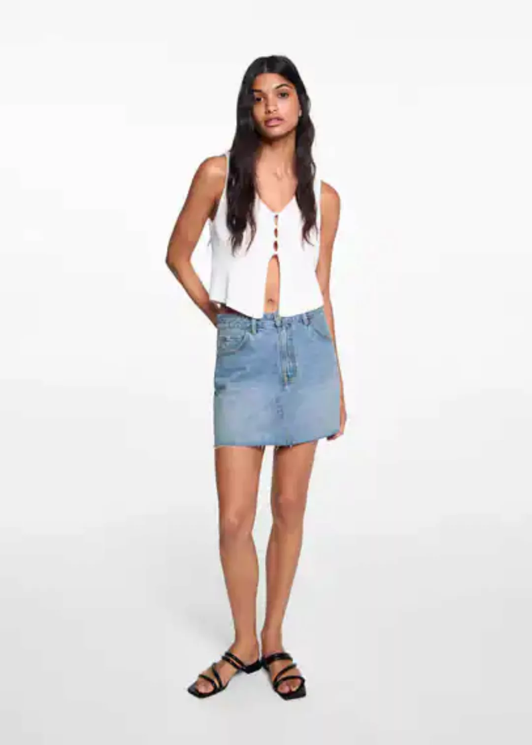 Jeans-Minirock günstig online kaufen