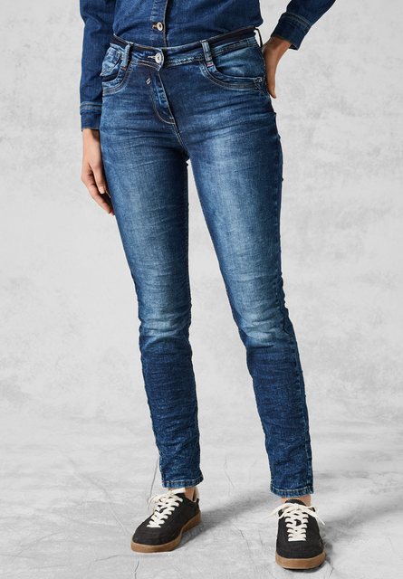 Cecil Slim-fit-Jeans, High Waist günstig online kaufen