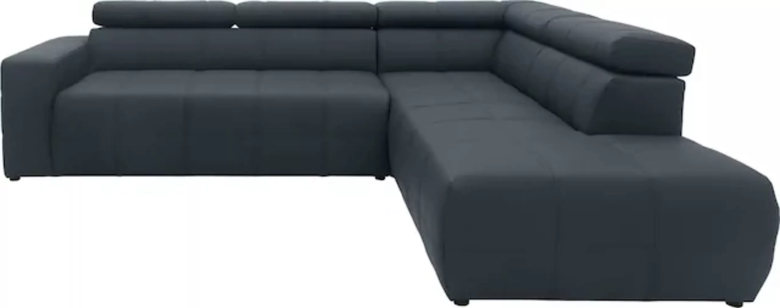 DOMO collection Ecksofa »Brandon L-Form, auch in Leder«, inklusive Kopfteil günstig online kaufen