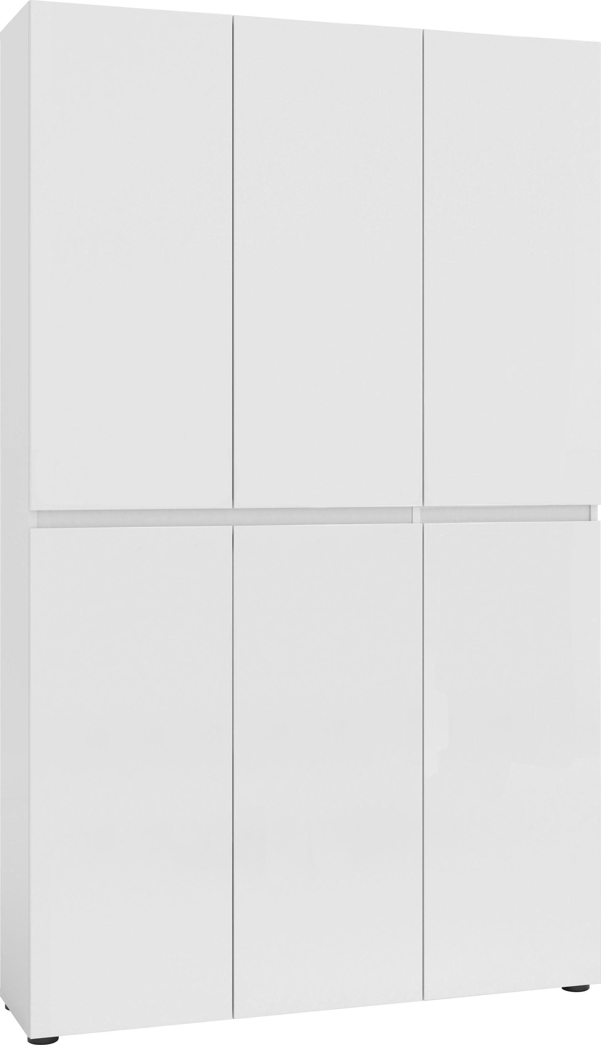 INOSIGN Schuhschrank "Mister", Breite 120 cm, Höhe 200 cm, 6 Türen günstig online kaufen