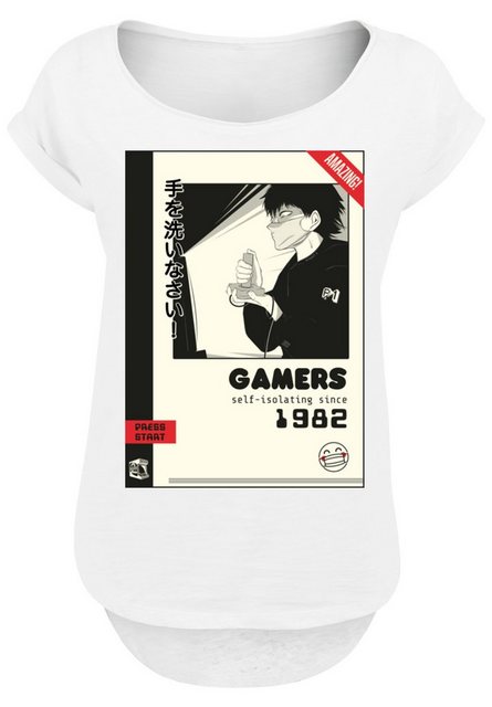 F4NT4STIC T-Shirt "Retro Gaming self-isolating since 1982", Print günstig online kaufen