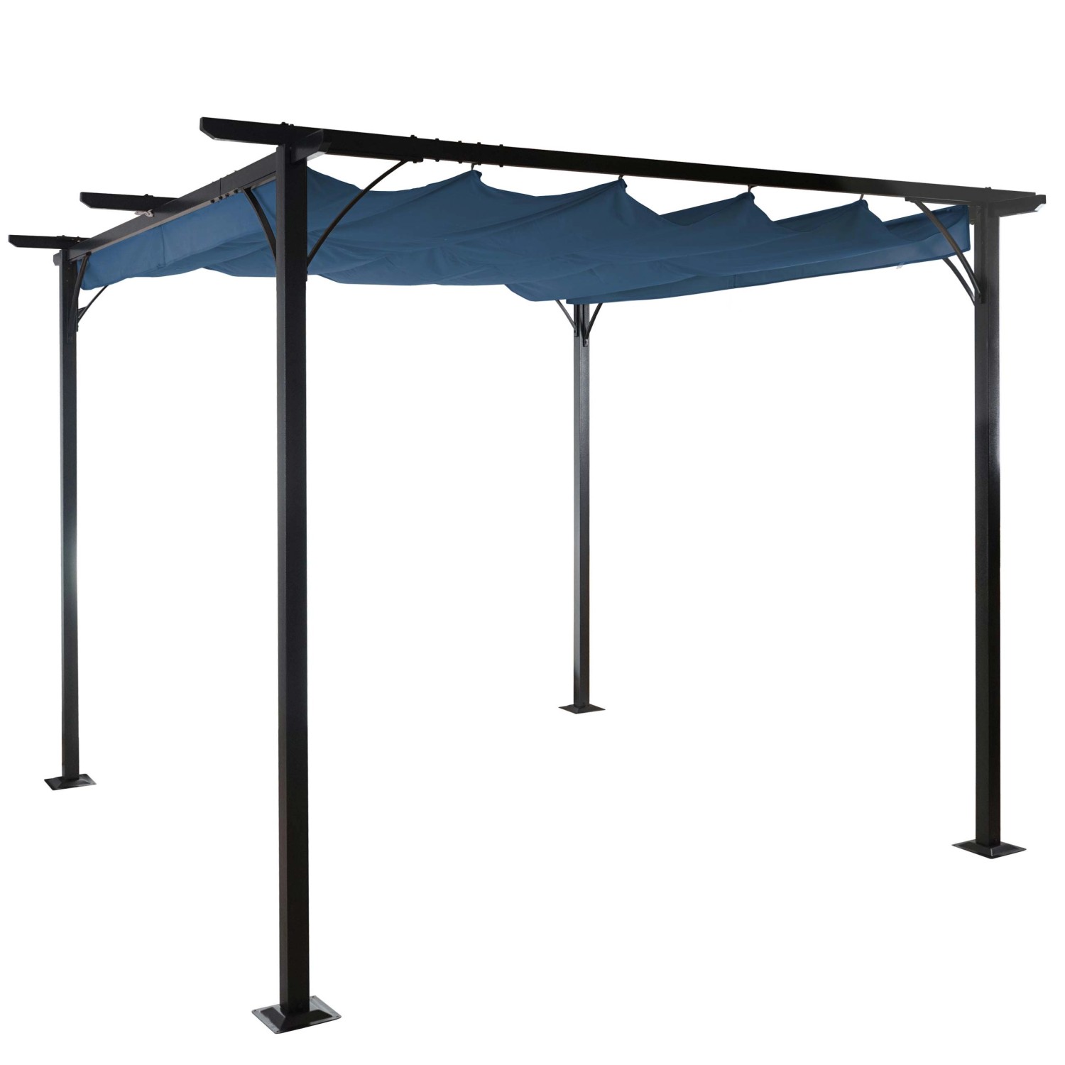 MCW Pergola C42 3x3m Blau günstig online kaufen