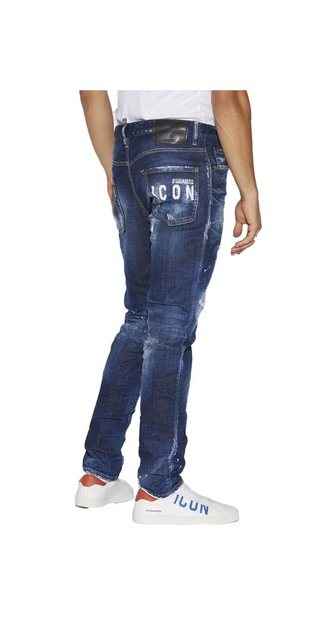 Dsquared2 Relax-fit-Jeans Dsquared2 Icon Spray Cool Guy Denim Jeans Blau He günstig online kaufen